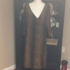 Leopard print dress